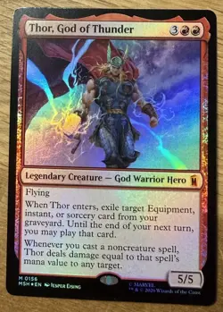 Thor, God of Thunder Marvel Super Heroes Foil - Image 1