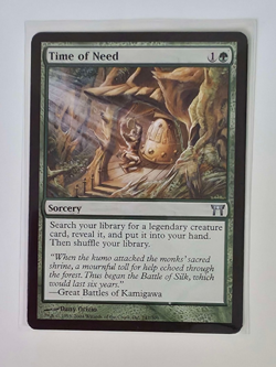 MTG Time of Need - Champions of Kamigawa #247 Magic The Gathering LP - Image 1