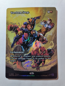 Warstorm Surge Foil Marvel Promo #0001 - Image 1