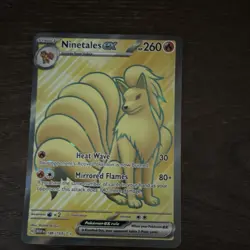 The Pokemon Company Ninetales ex 186/165 SV 151 UR Full Art Holo 260 HP EN - Image 1