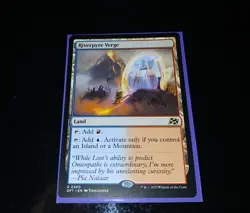 MTG Riverpyre Verge Aetherdrift Regular Rare Dual Land Mint/Near Mint - Image 1