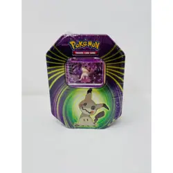 Pokemon TCG Mighty Mysterious Tin (Mimikyu) – Mimikyu Promo 81/189 – Sealed - Image 1