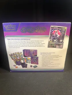 Scarlet & Violet Base ETB [Miraidon] - Factory Sealed - Pokemon - Tear In Seal - Image 4