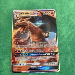 Charizard GX SM195 - Sun & Moon Black Star Promo Holo Pokemon - Image 1
