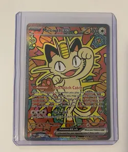 pokemon perfect order meowth ex sir 121/088 - Image 1