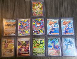 Pokemon TCG Holo Full Art 10-Card Lot. - Image 1