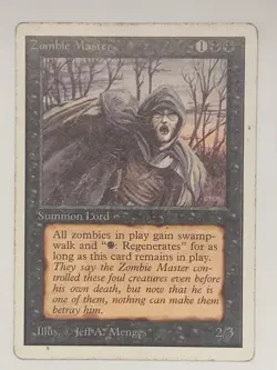 Zombie Master - Unlimited Edition (2ED) - Magic: The Gathering - MTG - LP - Image 1
