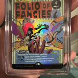 MTG Folio Of Fancies Secret Lair X KEXP Foil CGC 10 Braulio Amando Pop 1 🔥 - Image 3