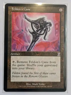 Feldon's Cane Timeshifted - MTG SPECIAL RARITY - Image 1