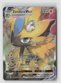 Zeraora Vmax #GG42/GG70 Crown Zenith Galarian Gallery Ultra Rare Pokemon TCG NM - Image 1