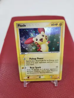 Plusle 6/12 - EX Trainer Kit 2 - Holo Galaxy SWIRL Vintage 2006 Pokemon ((LP)) - Image 1