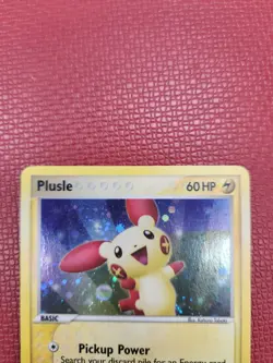 Plusle 6/12 - EX Trainer Kit 2 - Holo Galaxy SWIRL Vintage 2006 Pokemon ((LP)) - Image 4