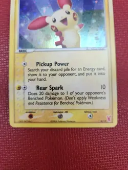 Plusle 6/12 - EX Trainer Kit 2 - Holo Galaxy SWIRL Vintage 2006 Pokemon ((LP)) - Image 5