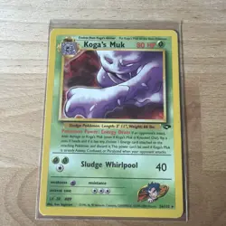 Pokemon Card Gym Challenge Koga's Muk 26/132 Rare - Image 1