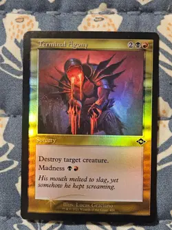 Terminal Agony FOIL - Retro Modern Horizons 2 MTG Magic The Gathering LP - Image 4