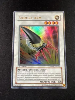 Armory Arm (LP) DP08-EN016 - Yusei - 1st Edition - Image 1