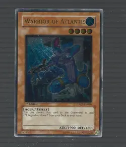 Yugioh Warrior of Atlantis FOTB-EN016 Ultimate Rare NM-MINT - Image 1