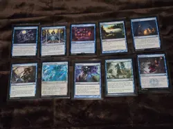 MTG Instant(CARD DRAW-BLUE ONLY)x10 Dreams of Laguna/Telling Time/Prying Eyes - Image 1