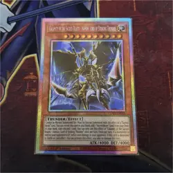 Yu-Gi-Oh! Calamity of the Sacred Beasts Hamon 1st Ed Euro English Starlight Rare - Image 1