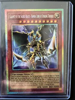 Calamity of the Sacred Beasts #EN006 Starlight Rare NM Yu-Gi-Oh! Chaos Origins - Image 1