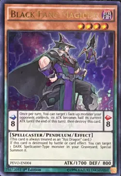 Black Fang Magician PEVO-EN004 1st Edition Ultra Rare VLP - Image 1