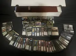MTG Complete Full Set Cube Throne of Eldraine - 1 Mythic 1 Rare 2U 4C Sleeved!!! - Image 1