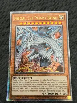 Nibiru, the Primal Being (New Art) (Quarter Century Secret Rare) RA04-EN030 - Image 1