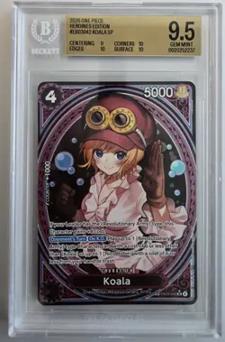 Koala SP EB03-042 Extra Booster Heroines Edition BGS 9.5 Gem Mint One Piece EN - Image 1