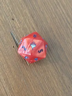 MTG - Marvel Spider-man - Oversized D20 spindown life counter dice - Image 1