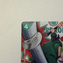 Roronoa Zoro Round 1 Promo One Piece Card (IN HAND! SHIPS NEXT DAY!) - Image 2