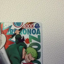 Roronoa Zoro Round 1 Promo One Piece Card (IN HAND! SHIPS NEXT DAY!) - Image 3