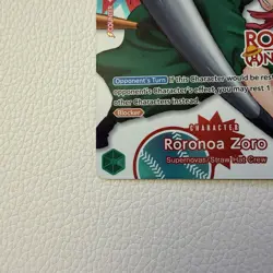 Roronoa Zoro Round 1 Promo One Piece Card (IN HAND! SHIPS NEXT DAY!) - Image 4