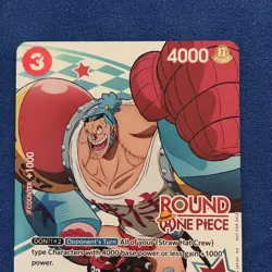 Franky ST21-011 ROUND1 Promo ONE PIECE Card Game English 2026 - Image 2