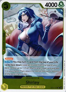 Shirley OP11-104 R A Fist of Divine Speed One Piece Foil Near Mint - Image 1