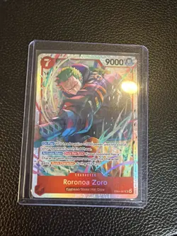 One Piece Roronoa Zoro EB04-007 SR ENGLISH OP15 - Image 1