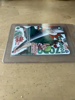 Round 1 Zoro English One Piece Promo PRB02-006 - Image 5