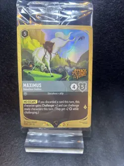 Disney Lorcana Maximus Relentless Stallion Promo Attack Of The Vine 8/PD1 - Image 1