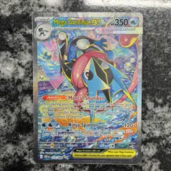Pokemon Mega Greninja EX 116/086 SIR - Chaos Rising TCG English - Image 1