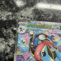 Pokemon Mega Greninja EX 116/086 SIR - Chaos Rising TCG English - Image 2