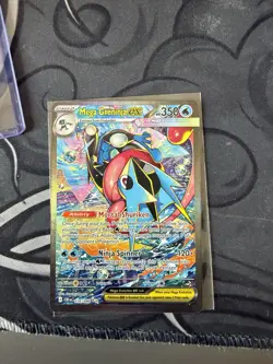 Pokemon TCG Chaos Rising Mega Greninja EX 116/086 SIR PACK FRESH NM - Image 1