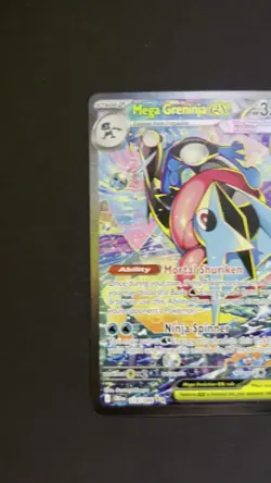 Pokemon TCG Chaos Rising Mega Greninja EX 116/086 SIR PACK FRESH NM - Image 2