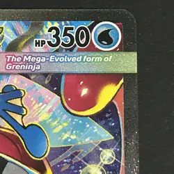 Pokemon TCG Chaos Rising Mega Greninja EX 116/086 SIR PACK FRESH NM - Image 5