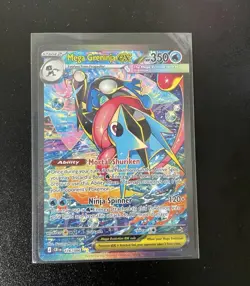 Pokemon TCG Chaos Rising Mega Greninja EX 116/086 SIR PACK FRESH NM - Image 1