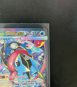 Pokemon TCG Chaos Rising Mega Greninja EX 116/086 SIR PACK FRESH NM - Image 4