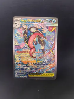 Chaos Rising SIR Mega Greninja EX 116/086 Pokemon TCG Near Mint Sleeved - Image 2