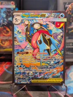 Chaos Rising SIR Mega Greninja EX 116/086 Pokemon TCG NM/M - Image 1