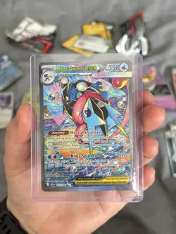 Pokemon TCG: Mega Greninja EX 116/086 SIR Chaos Rising Near Mint - Image 1