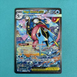 Mega Greninja EX 116/086 Holo SIR EN Pokemon TCG Chaos Rising - Image 2