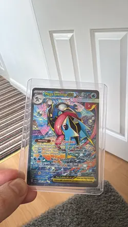 Pokemon TCG Mega Greninja EX 116/086 Chaos Rising SIR - Image 1