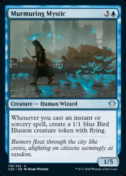 Murmuring Mystic - Light Play MTG Commander 2020 Ikoria - Image 1